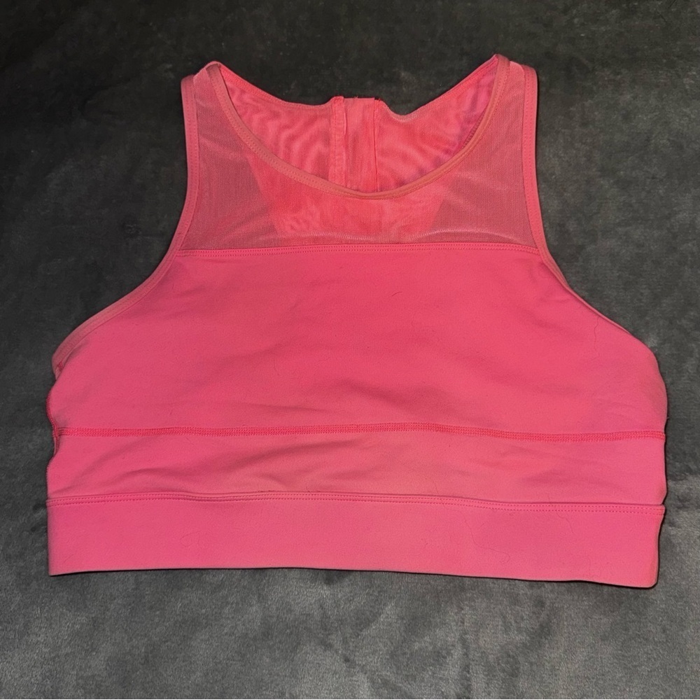 Zyia Active All Star Pink Sports Bra Racerback Size XXL